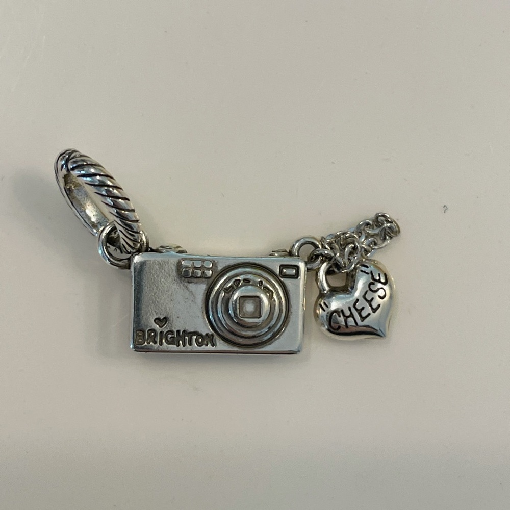 Brighton Silver Camera Pendant